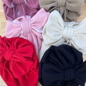 Baby girl bow hats